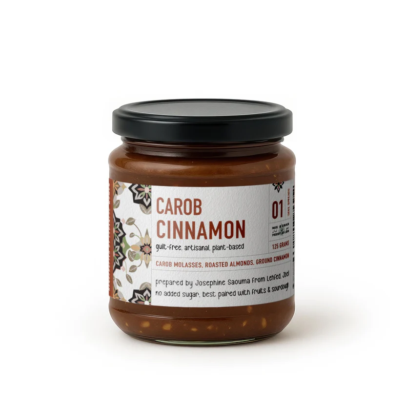 Pâte-De-Caroube-À-La-Cannelle-&-Amande-Jar-Thuraya-125g
