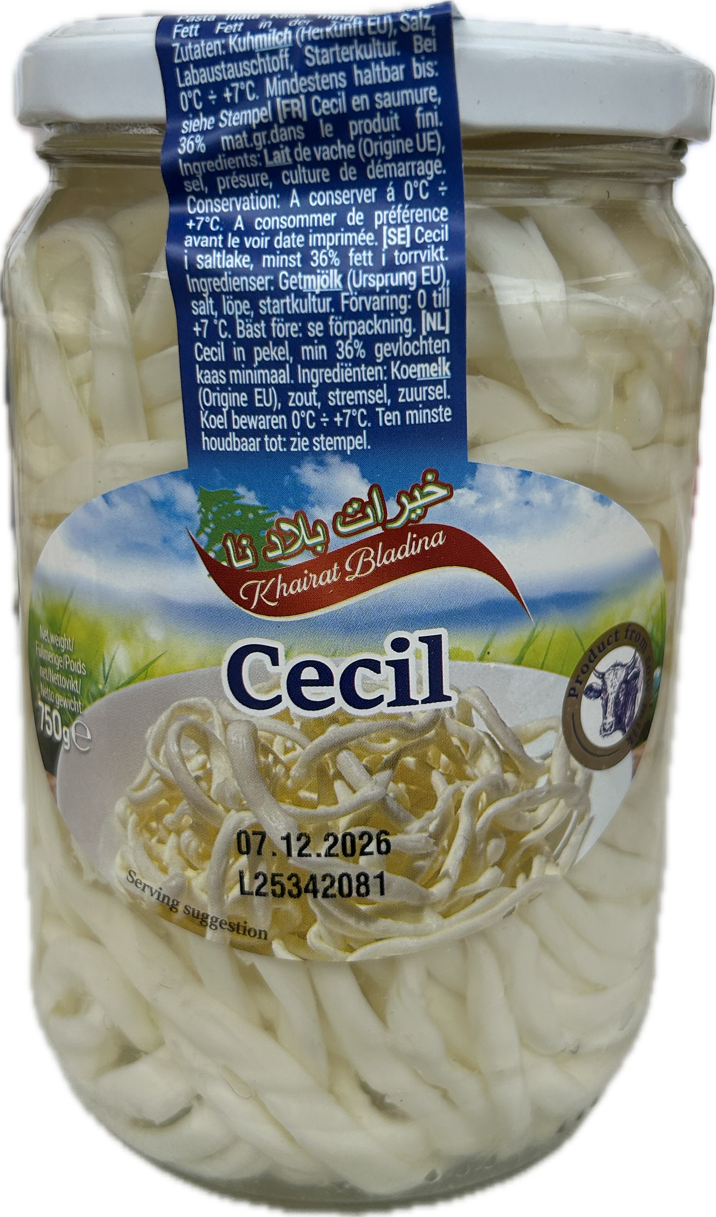 Msannara Fromage Khairat Baladna 750g