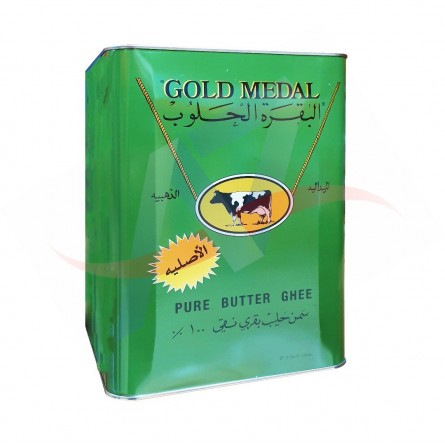 Samneh Hamwyeh Ghee Beurre Clarifié Baqara Haloub Gold Medal 15kg