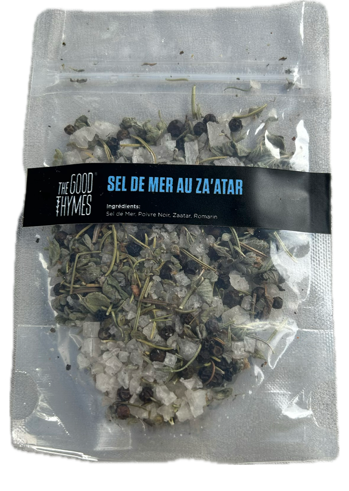 Sel de Mer au Zaatar Libanais The Good Thymes Petits Sachets Dégustation 125 g
