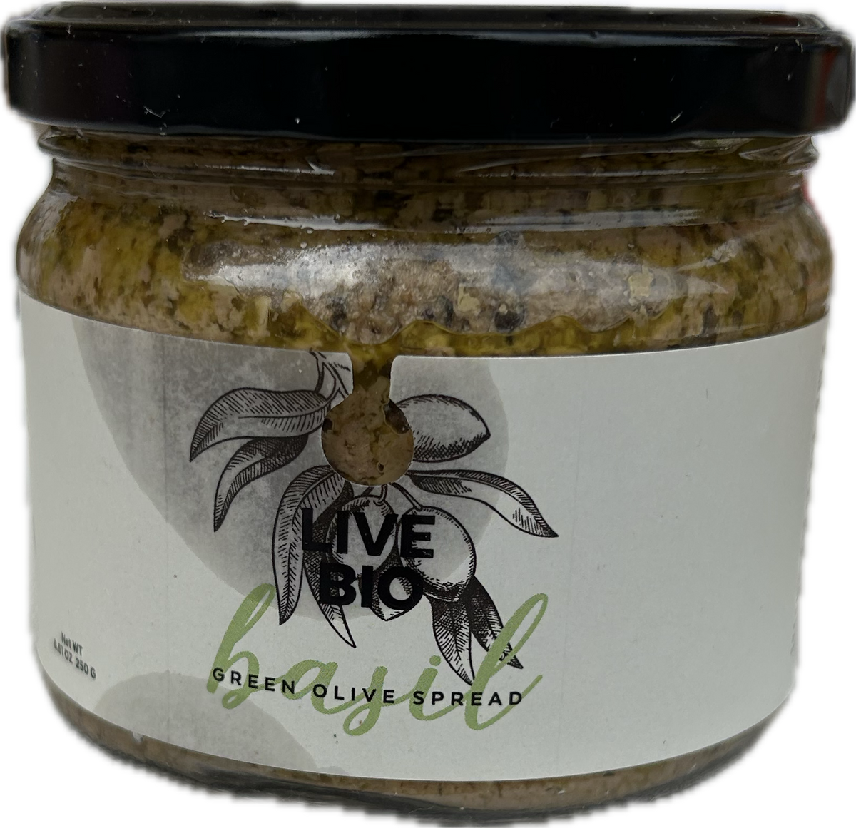 Tapenade Olives Noires Figues Libanaise Olive Bio 250 g