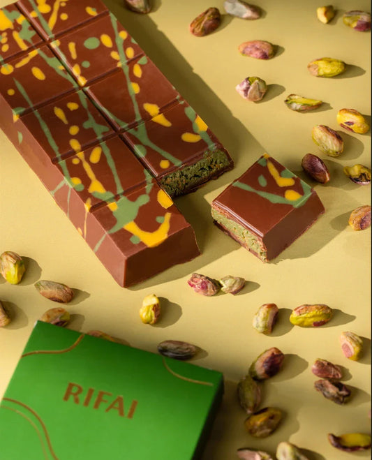Chocolat Lait Kunafa Barre Rifai 190g