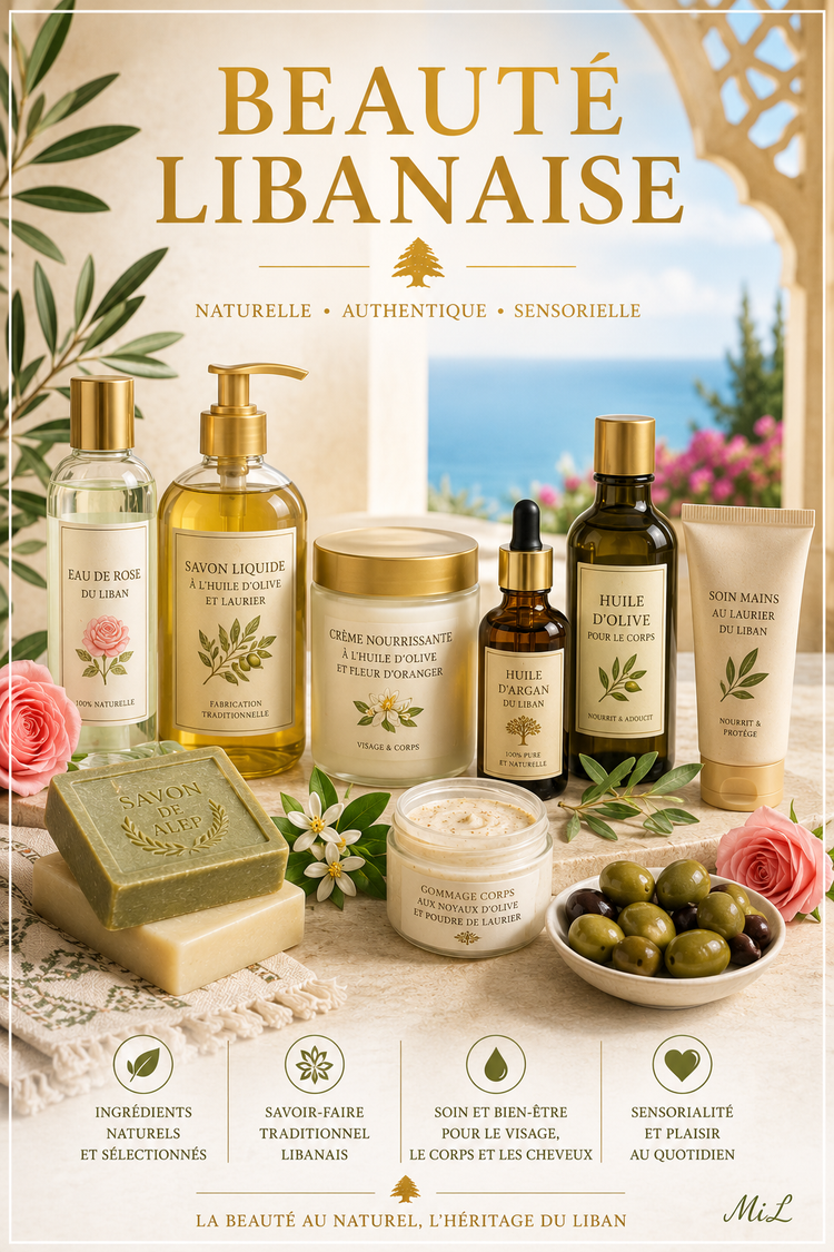 Beauté : soins et cosmétiques du Liban