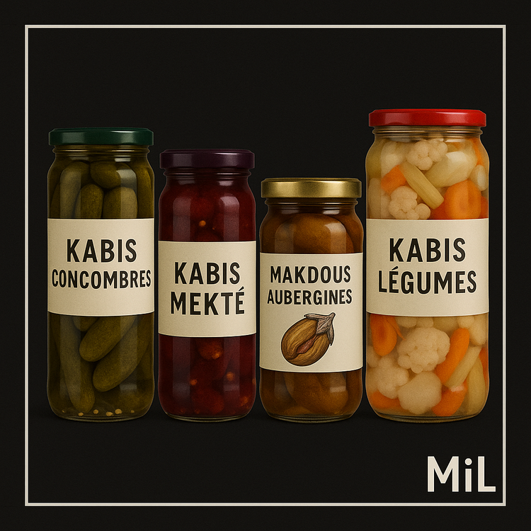 Kabis Mkhallalet Fruits & Légumes au Vinaigre
