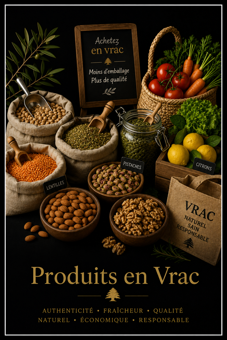 Produits en vrac : saveurs, qualité et authenticité