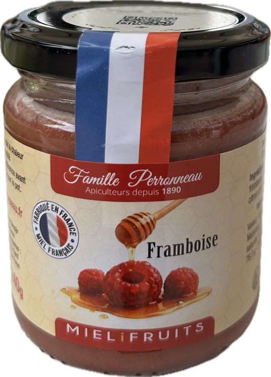 Miel Français aux Fruits Framboise Perronneau 340 g