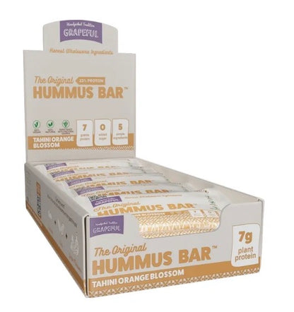 Houmous Tahini Fleur Oranger Barre Grapeful