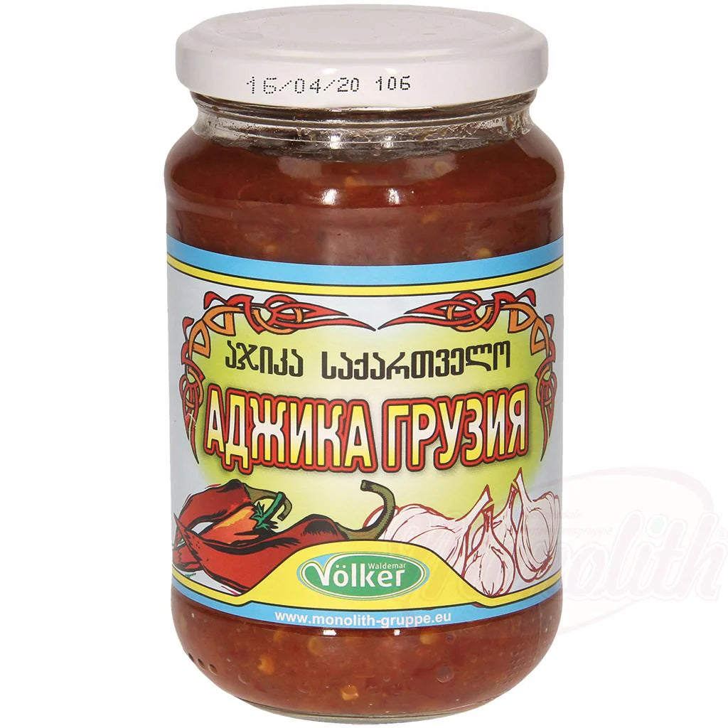 Adjika Purée Polonaise Poivrons rouges Zkuska-280g