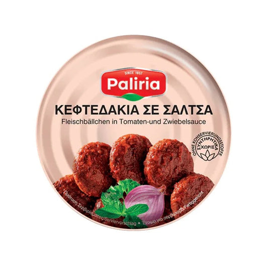 Boulettes Viande Tomate Sauce Zwiebel Paliria 280g