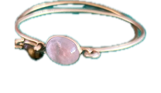 Bracelet Pierre Rosâtre