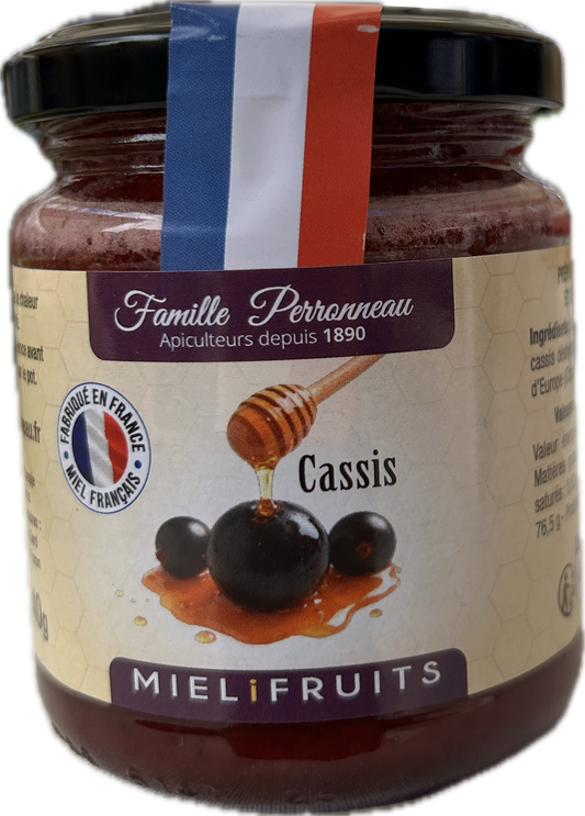 Miel Français aux Fruits Cassis Perronneau 340 g
