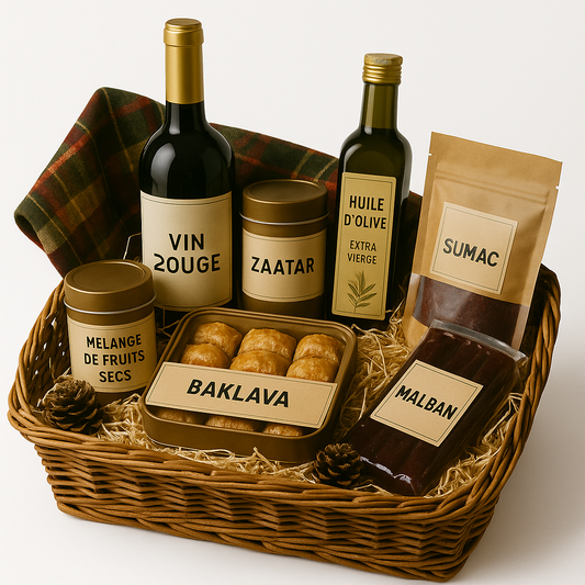 Coffret Cadeau Rubis – Vin Rouge Libanais Ksara