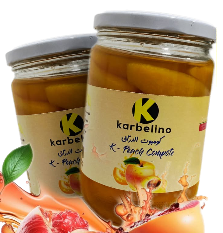 Compote Pêche Karbelino 1kg
