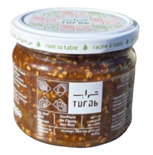 Confiture Figues Noix Sésame Turab 400g