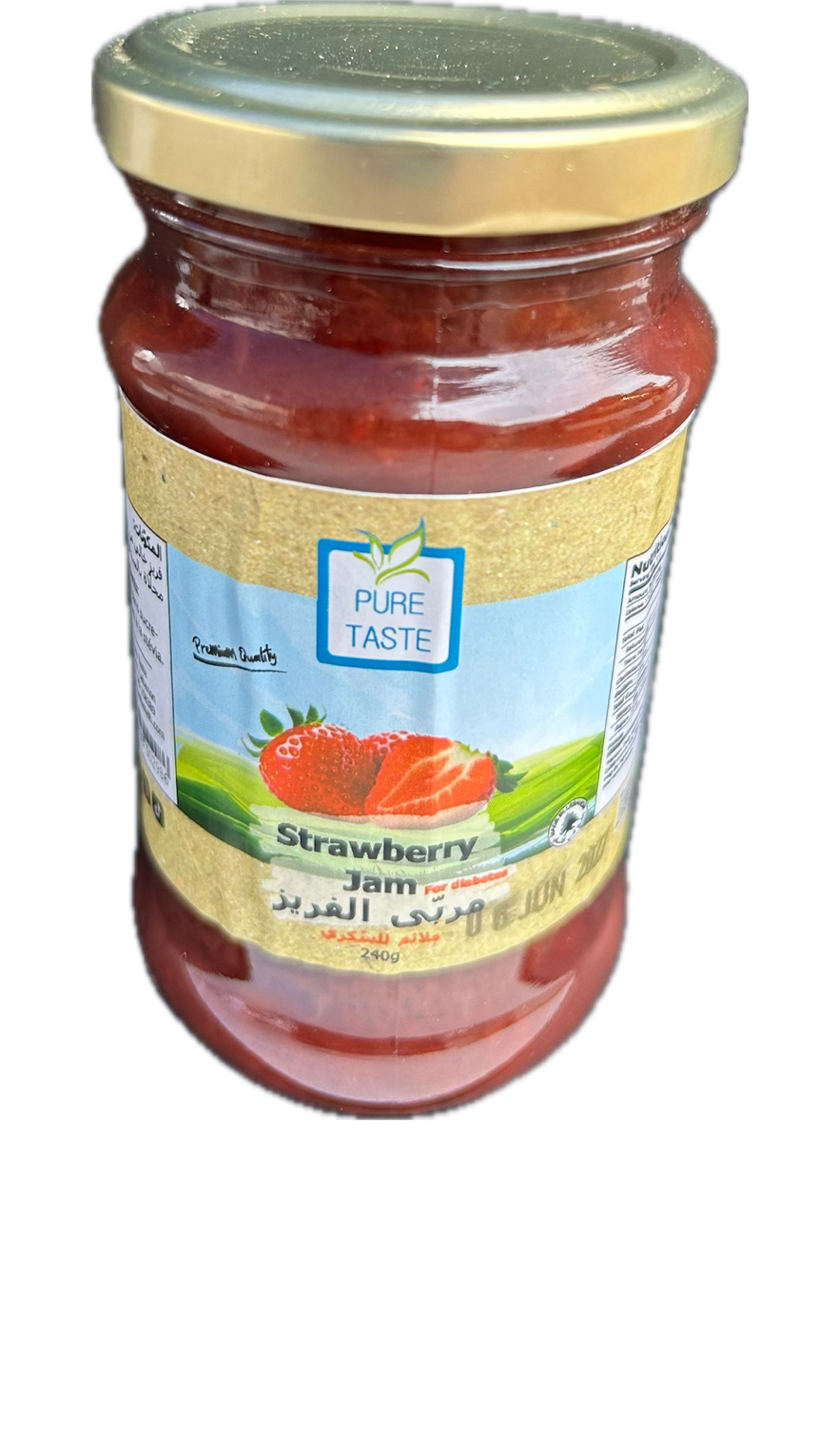 Confiture de Fraise Libanaise Pure Taste 240 g