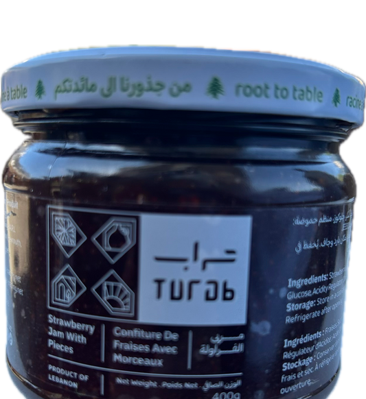 Confiture Fraises Turab 400g