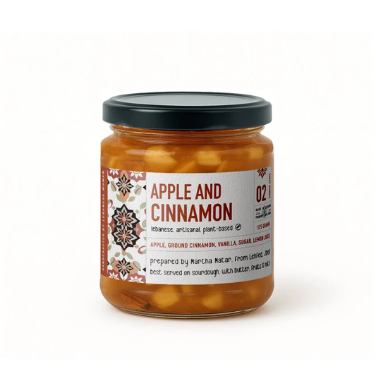 Confiture-De-Pomme-À-La-Cannelle-&-Vanille-Jar-Thuraya-125g
