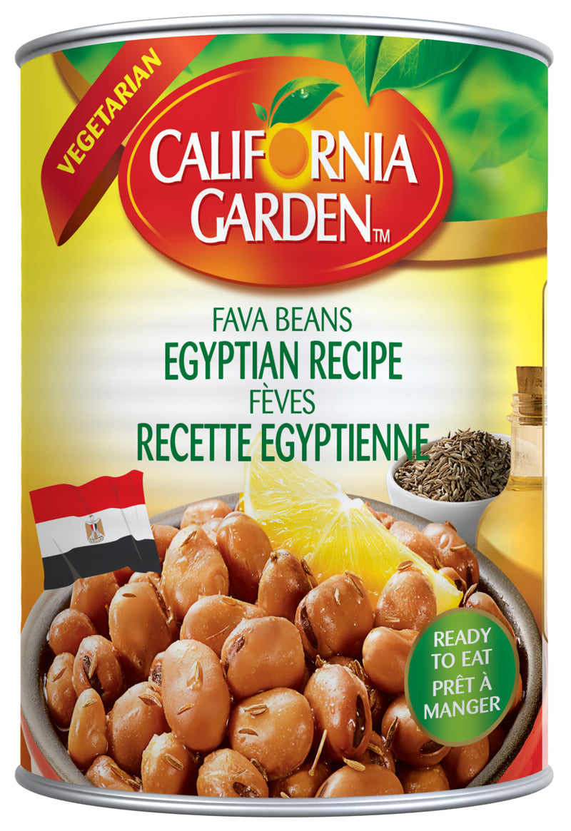 Foul Mdammas Fèves Recette égyptienne California Garden 400g