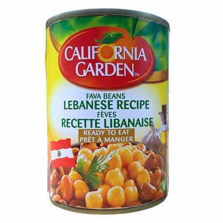Foul Mdammas Fèves Recette libanaise California Garden 400g