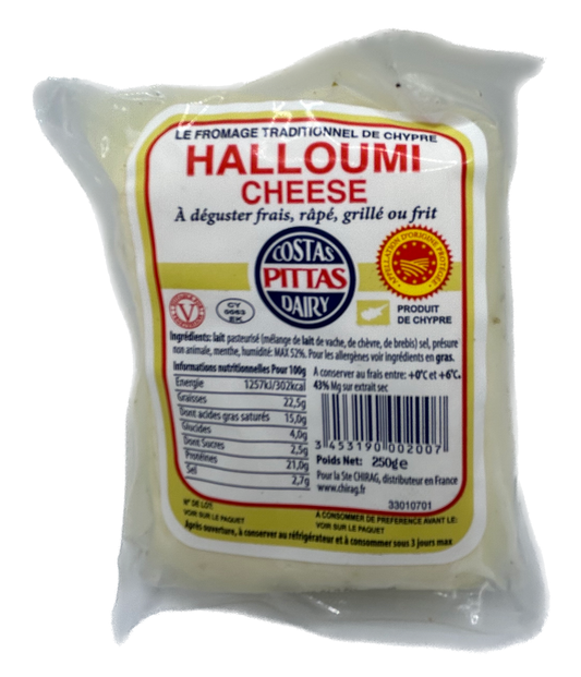 Halloumi Fromage Pittas 250g