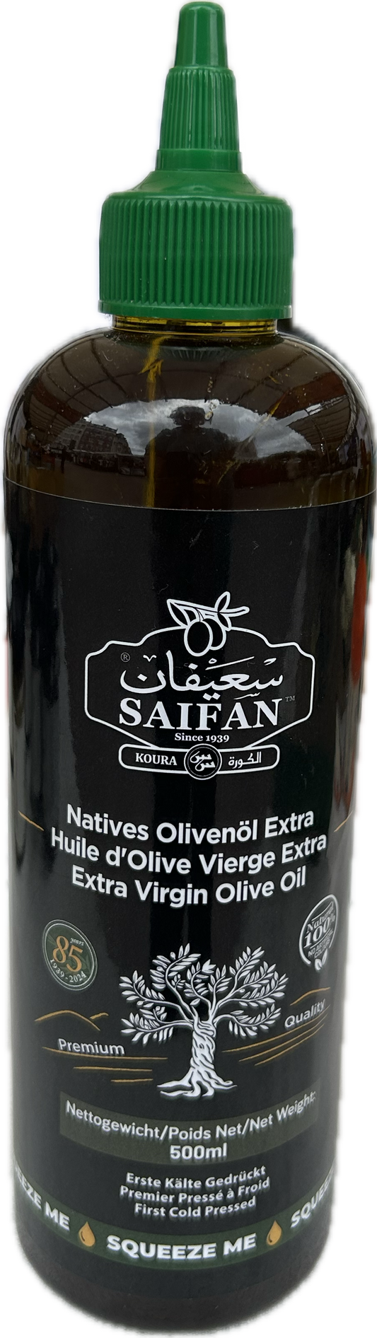 Huile Olive Saifan Bec Verseur Saifan 500ml