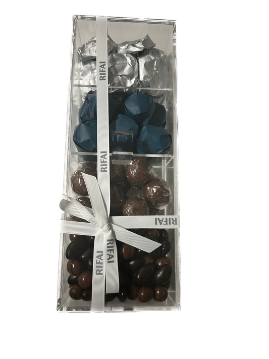 Chocolat Assortiment Boîte Plexi Grande 650g
