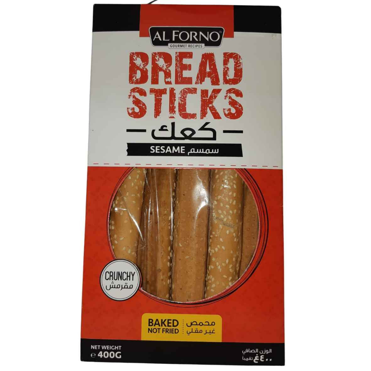 Kaak Sésame Long Bread Sticks Libanais Al Forno 400 g