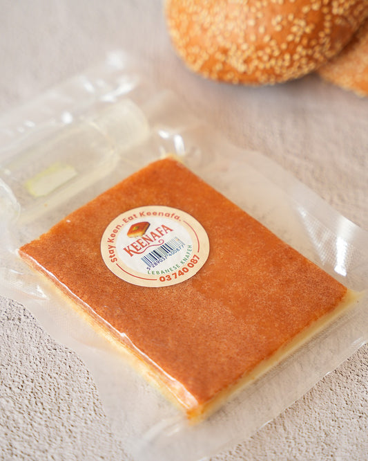 Knefeh Dessert Libanais au Fromage et au Sirop de Sucre Keenafa 9 x 8 cm 180 g