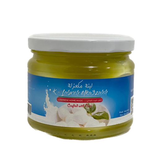 Labneh Chèvre Mkaazaleh Boules Thyme Olive Karbelino 500g
