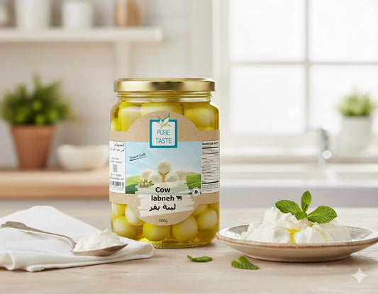 Labneh Vache Mkaazaleh Boules Pure Taste 600g