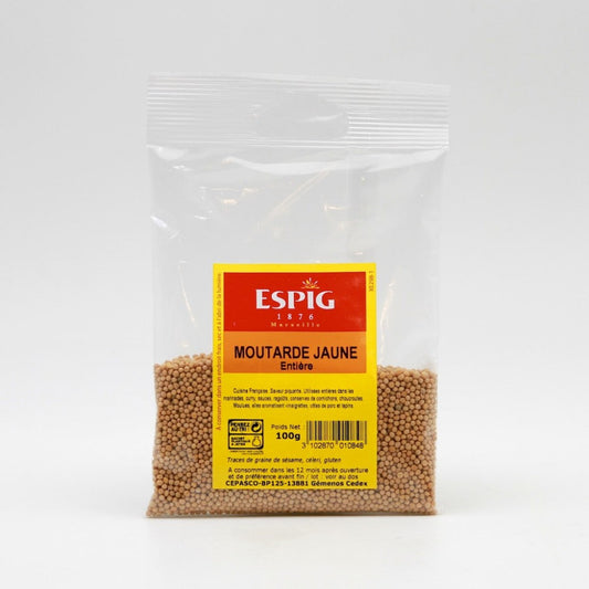 Moutarde Jaune Graines Espig 100g