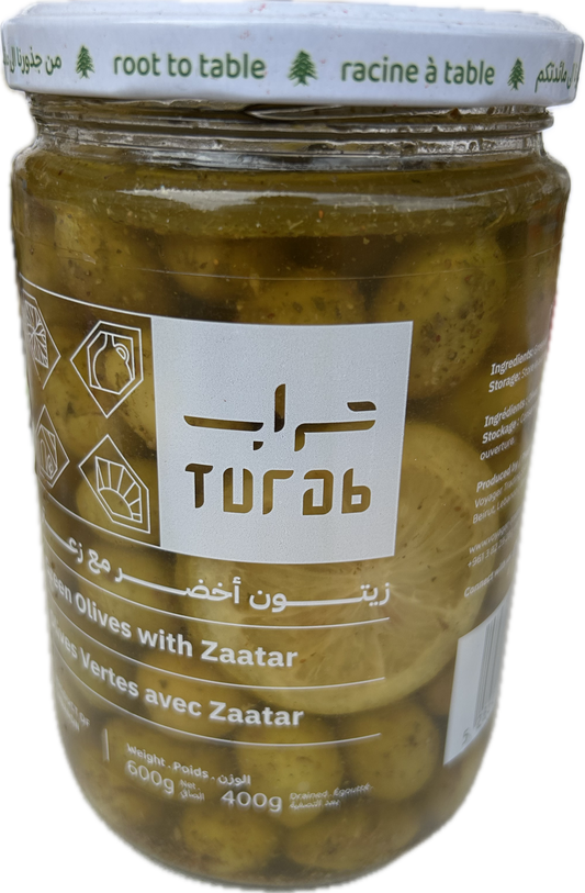 Olives Vertes Turab 400g