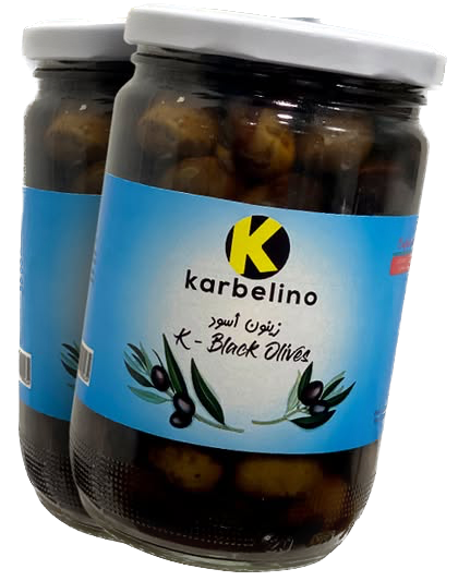 Olives Noires Karbelino 650g
