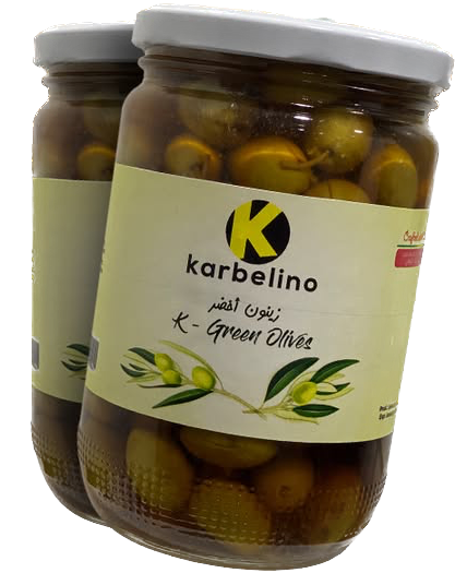 Olives Vertes Karbelino 650g
