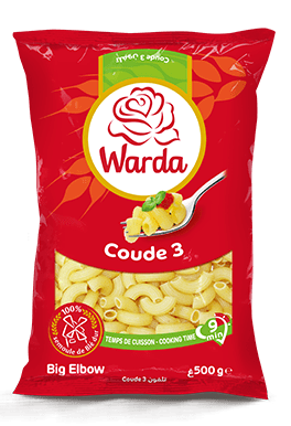 Pâtes Coude n° 3 Warda 500 g