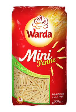 Pâtes Penne Rigate Plumes Rayées Warda 500 g