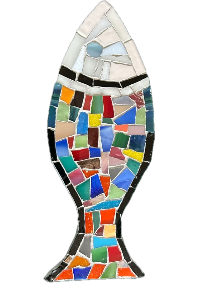 Poisson Mosaïque Coloré