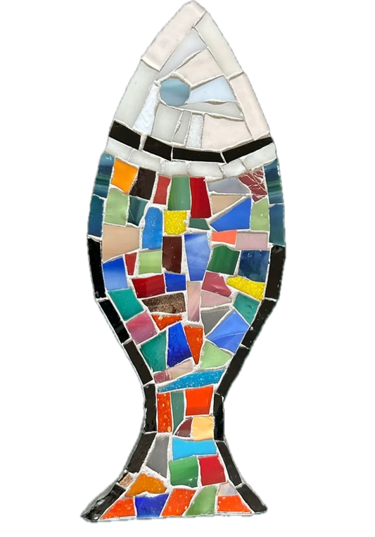 Poisson Mosaïque Coloré