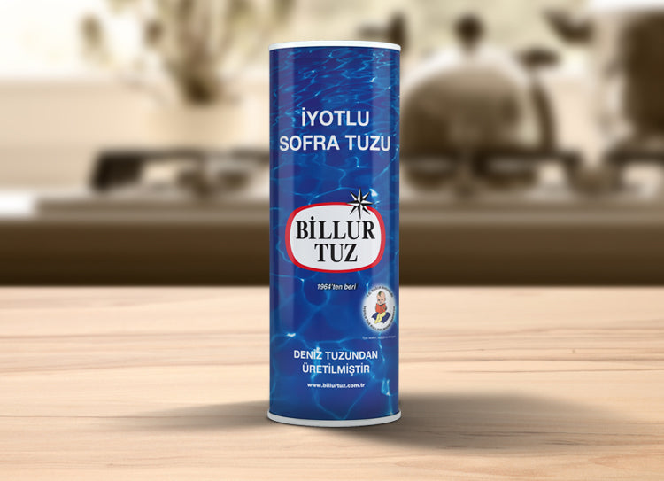 Sel De Table Iodé Billur Tuz 125g