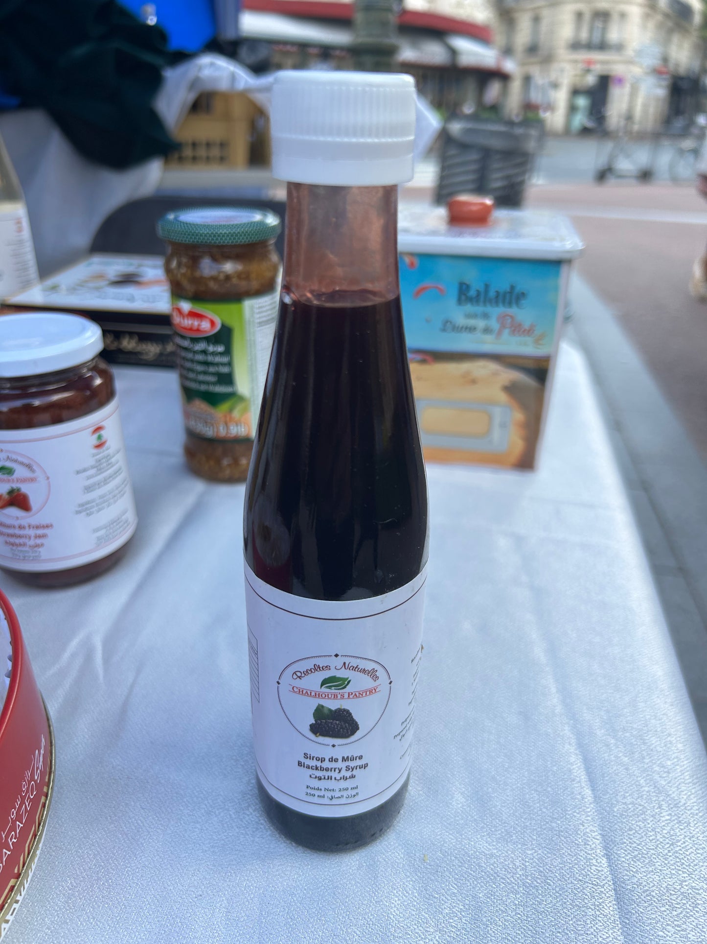 Sirop Mûres Chalhoub 250 ml
