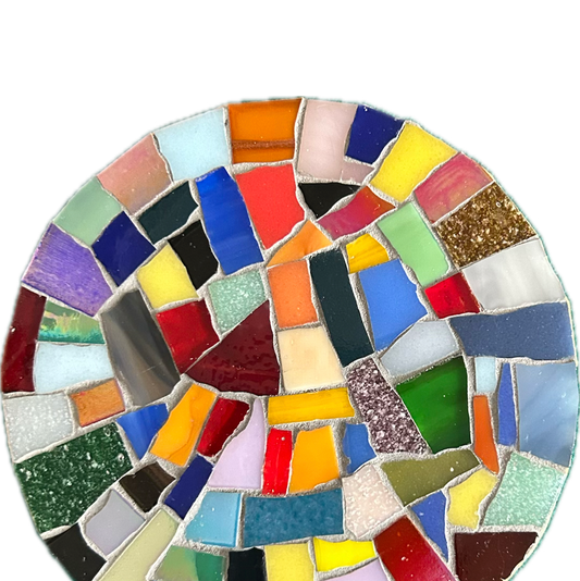 Sous-Verre Mosaïque Coloré 1