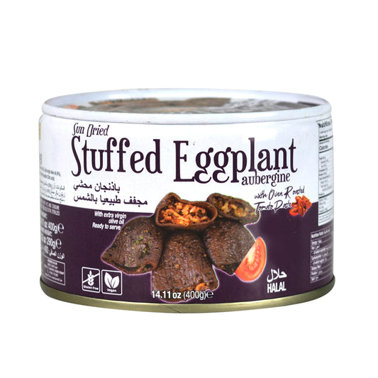 Aubergines Farcies Stuffed Eggplant Sun Dried Gurme212 400g
