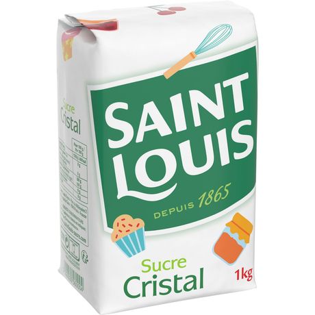 Sucre Cristal Saint Louis 1kg