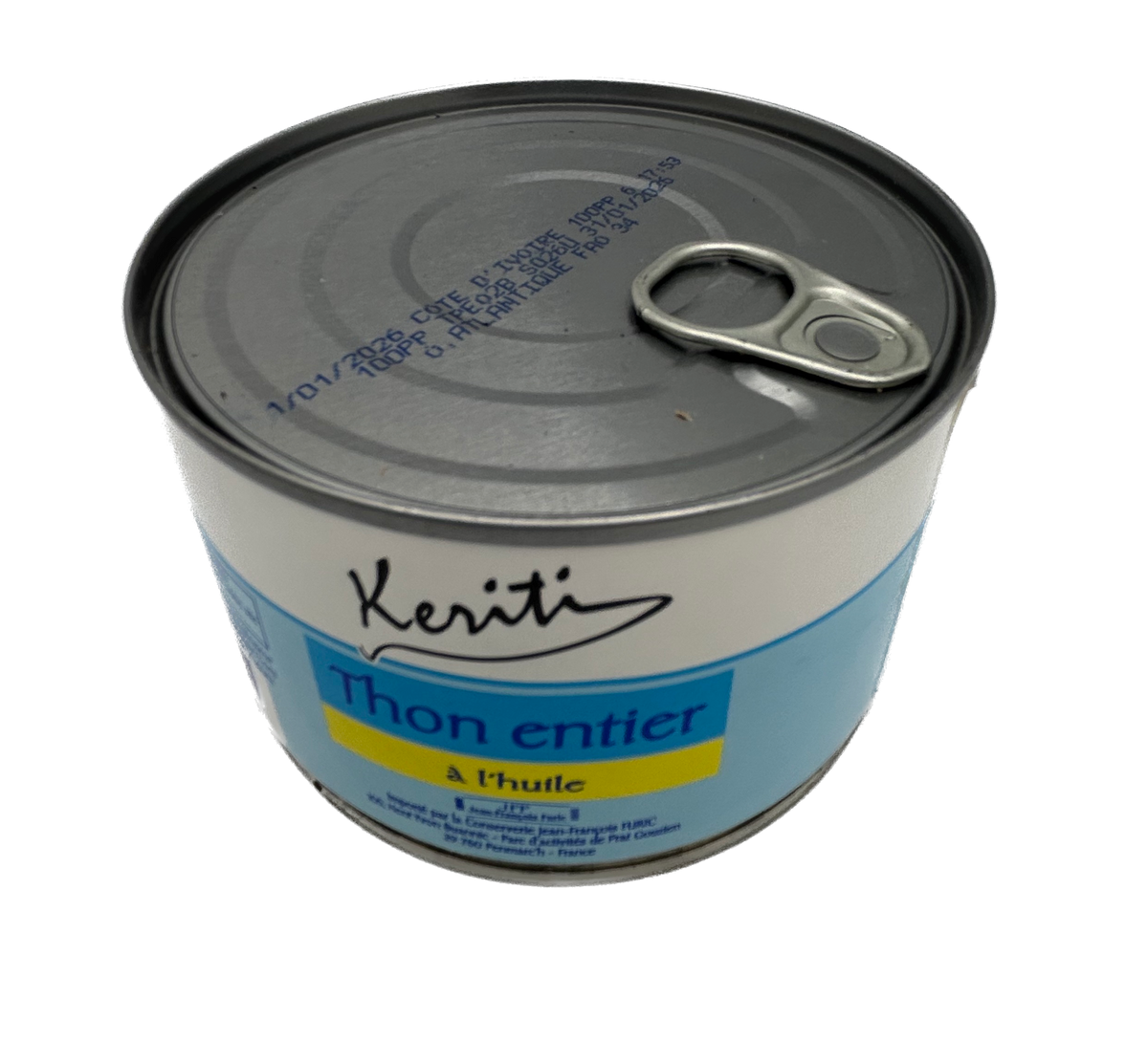 Thon Entier à l’Huile Keriti 400 g
