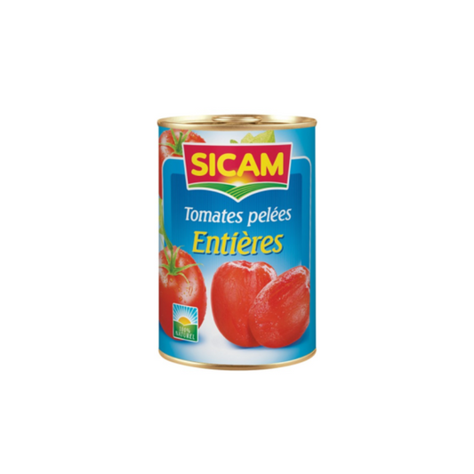 Tomates Pelées Entières Sicam 400g