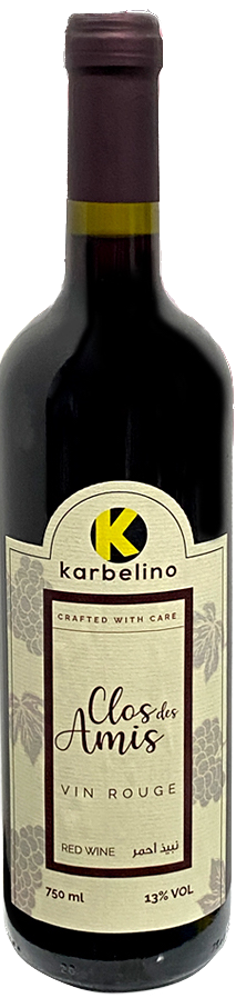 Vin Rouge Karbelino 75cl