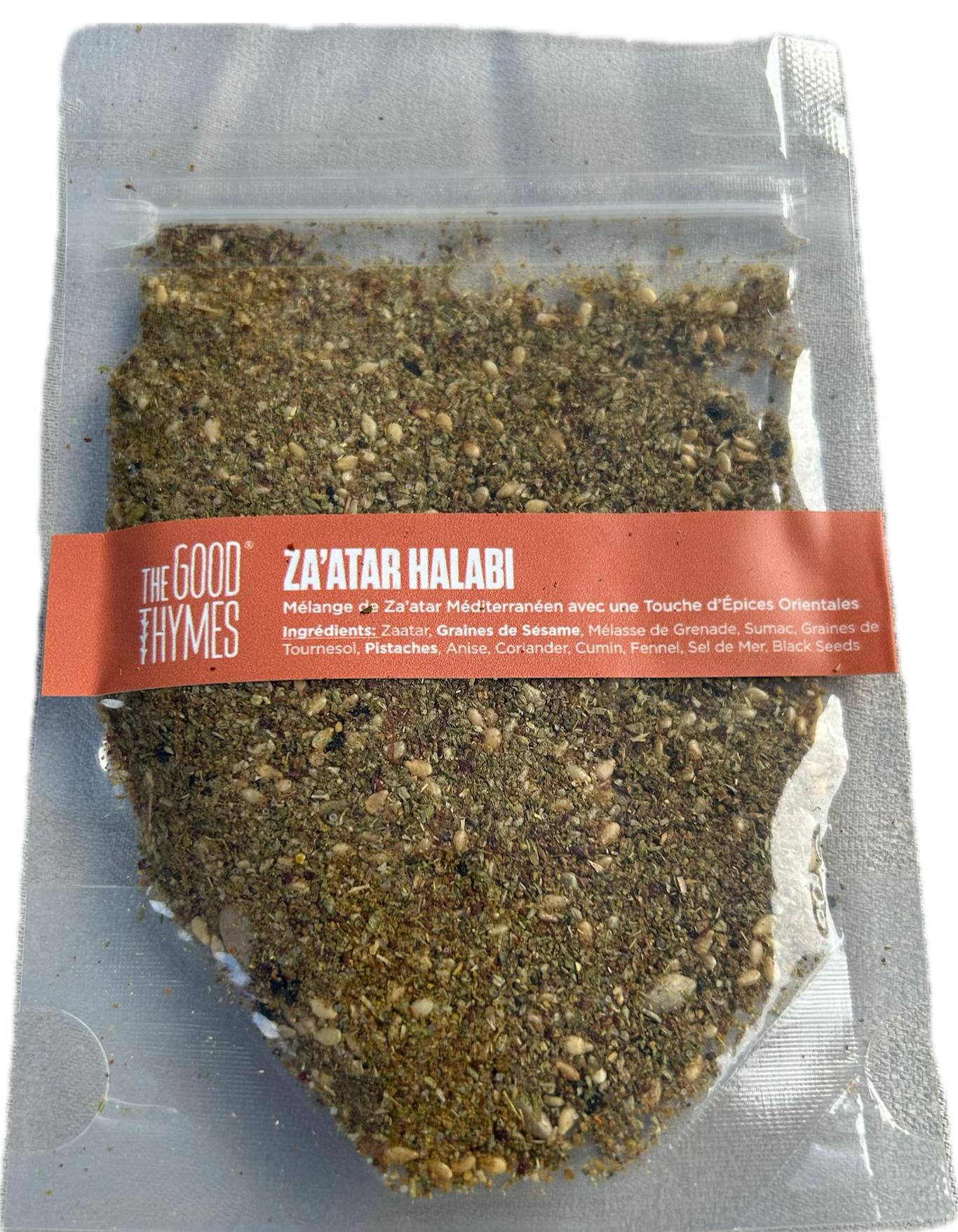 Zaatar Halabi Libanais The Good Thymes Petits Sachets Dégustation