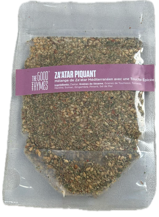Zaatar Piquant Libanais The Good Thymes Petits Sachets Dégustation