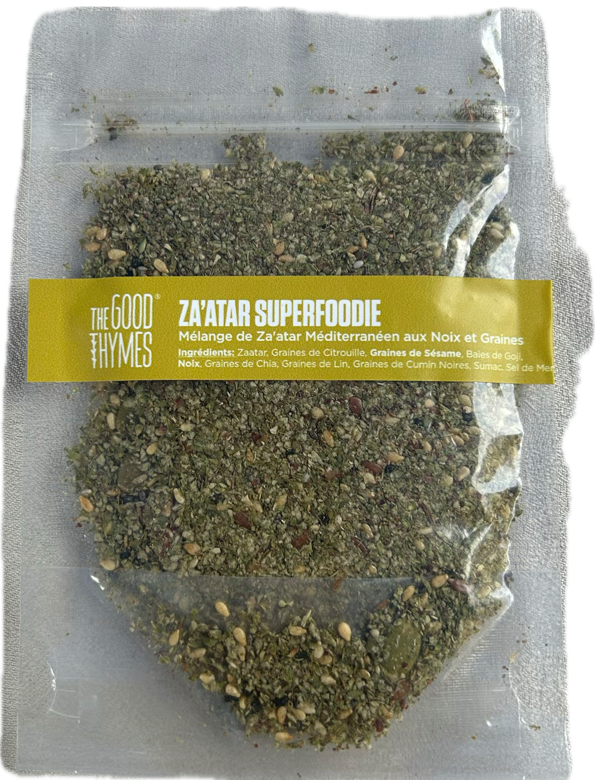 Zaatar Superfoodie Libanais The Good Thymes Petits Sachets Dégustation