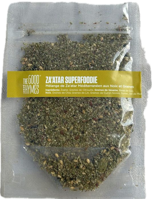 Zaatar Superfoodie Libanais The Good Thymes Petits Sachets Dégustation